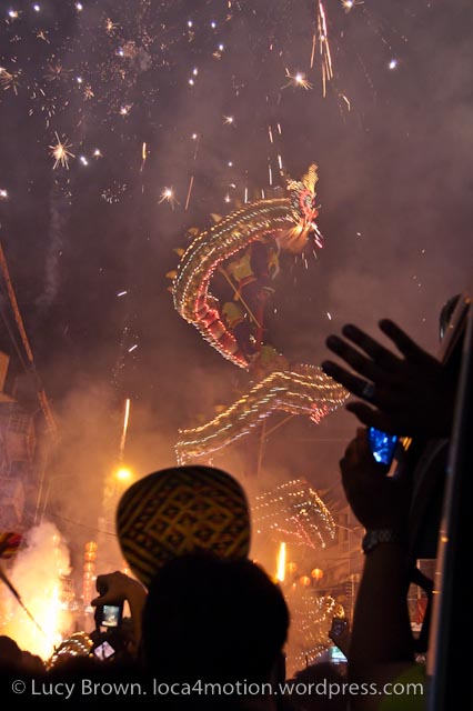 Night Parade, Chinese New Year 2013, Nakhon Sawan, Thailand Night Parade, Chinese New Year 2013, Nakhon Sawan, Thailand