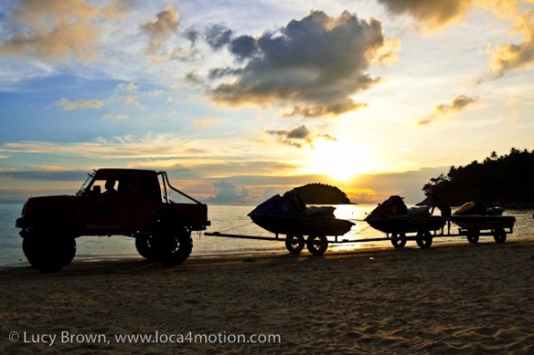 Sunset, Kata beach, Phuket, Thailand