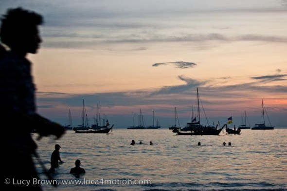 Sunset, Kata beach, Phuket, Thailand