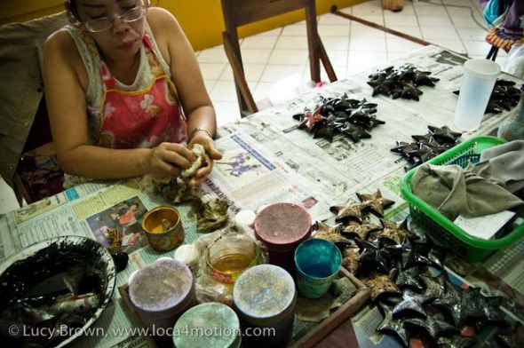 Lacquerware workshop, Chiang Mai, Thailand