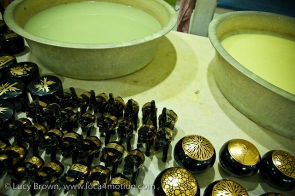 Lacquerware workshop, Chiang Mai, Thailand