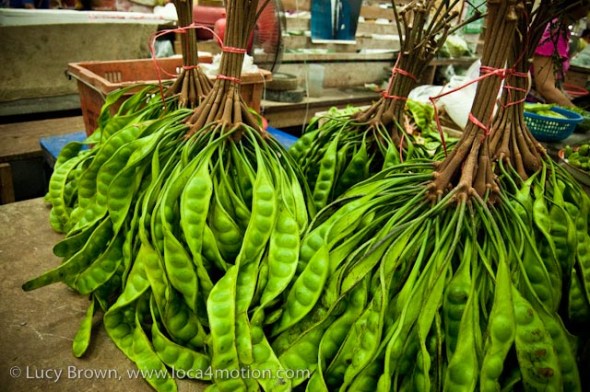 Sa-tor, morning market, Krabi town, Krabi, Thailand