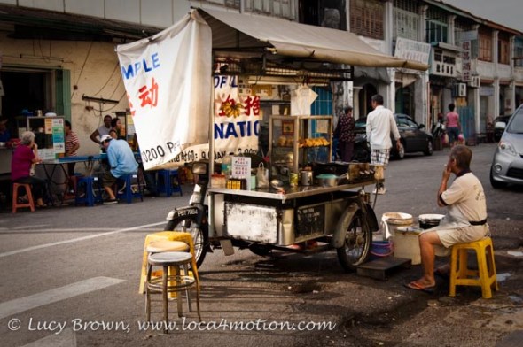 Street food cart, George Town, Penang, Malaysia