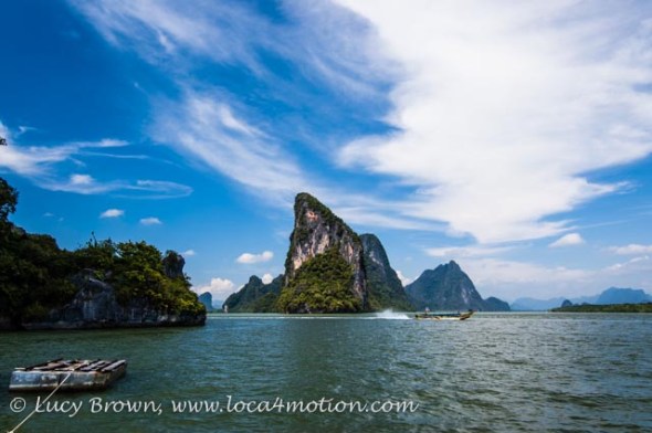Phang Nga Bay views, Thailand