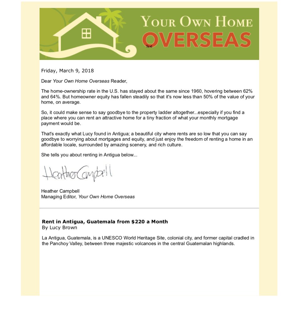 2018-03-09 Published IL YOHO- Rent in Antigua, Guatemala from $220 a Month jpg p1